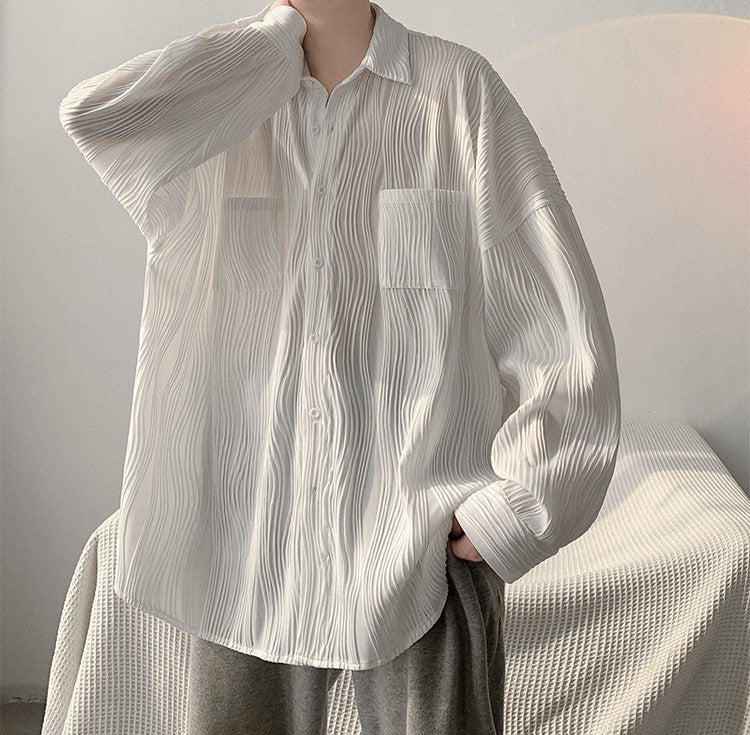 Oversized Wave Shirt