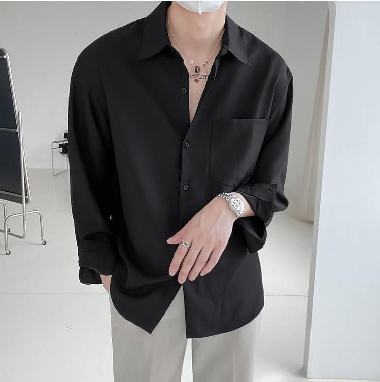 Single Pocket Button Up Shirt