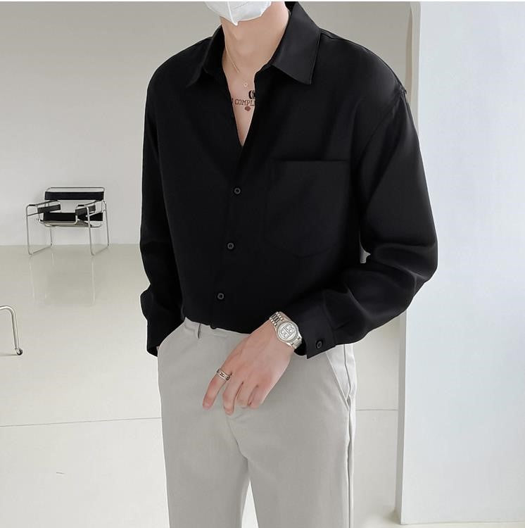 Single Pocket Button Up Shirt