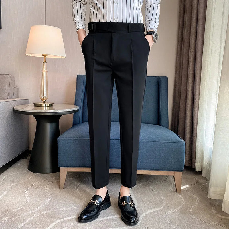 Slim Fit Blazer Pants