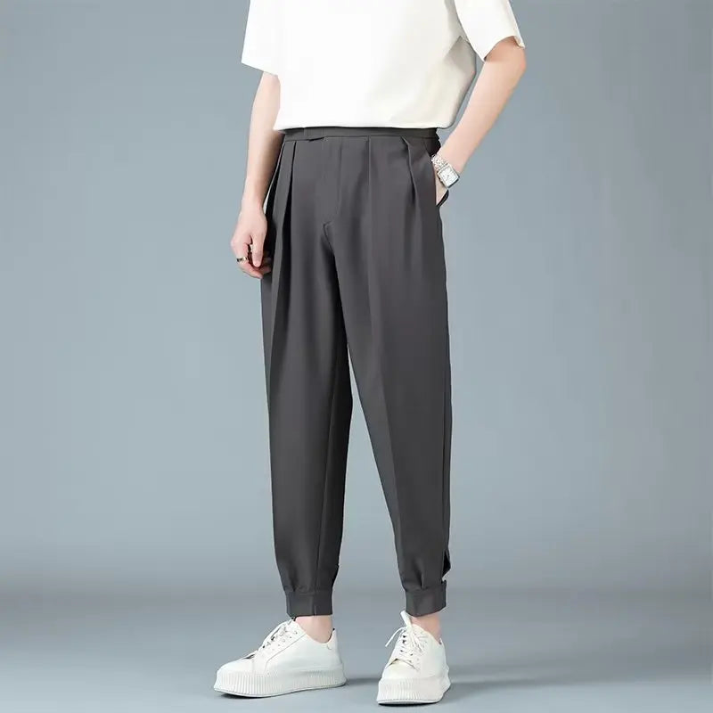 Classic Pleated Pants