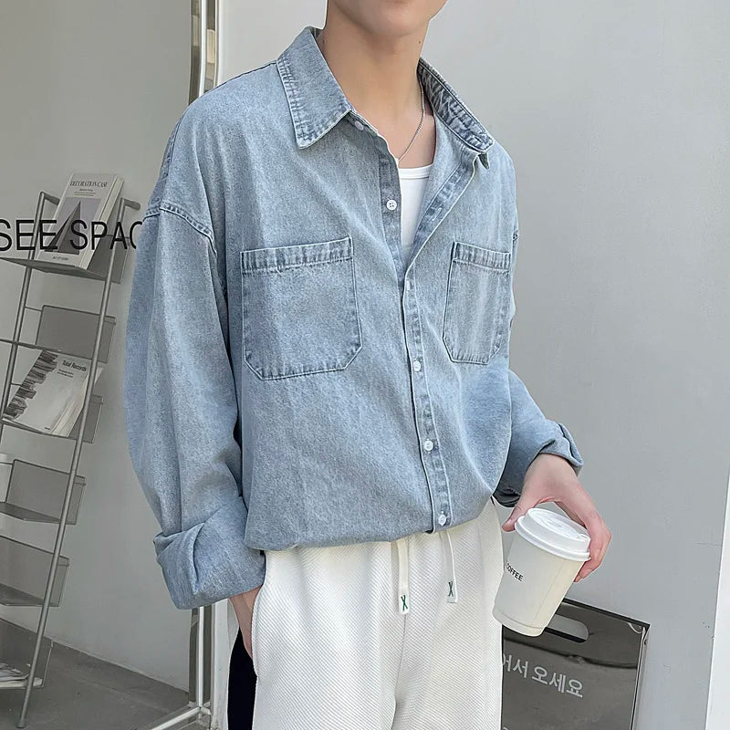 Loose Denim Shirt