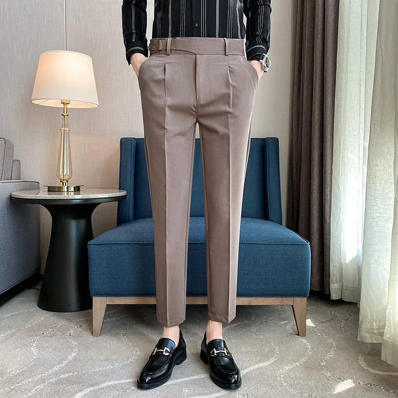 Slim Fit Blazer Pants