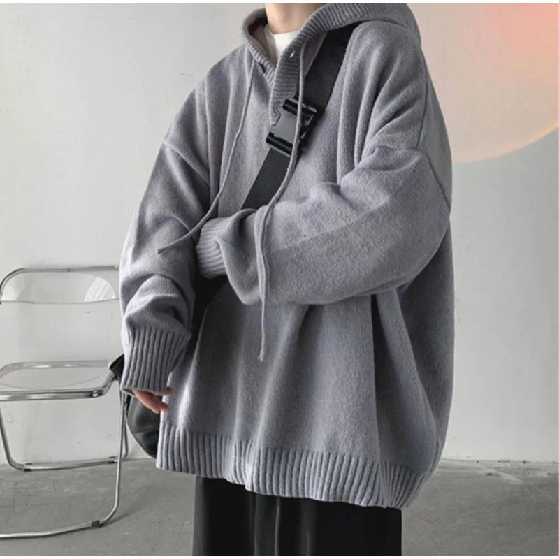 Casual Drawstring Pullover Hoodie