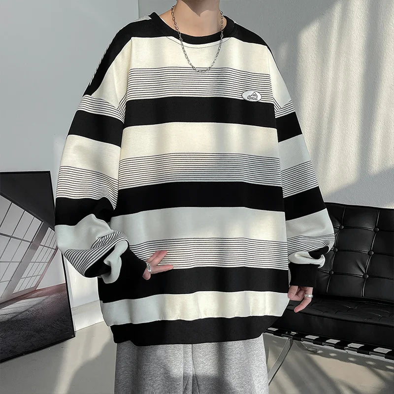 Striped Crewneck Sweater