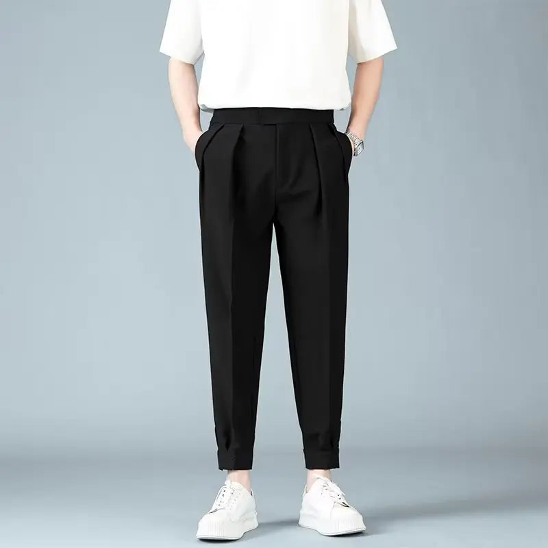 Classic Pleated Pants