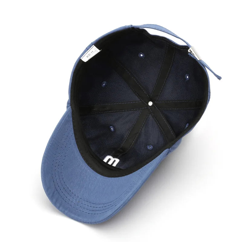 Embroidered M Baseball Cap