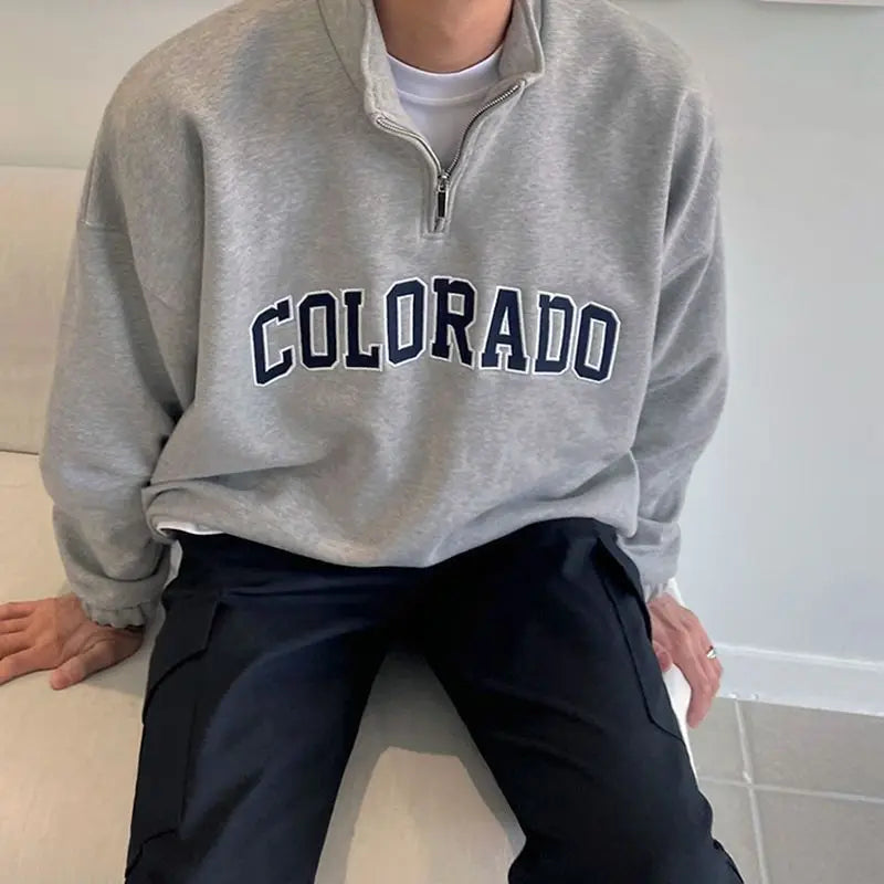 Colorado Quarter Zip Sweater