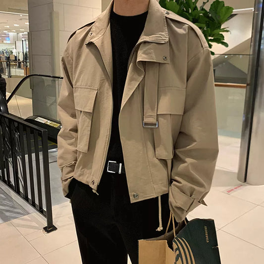 Lapel Trench Jacket